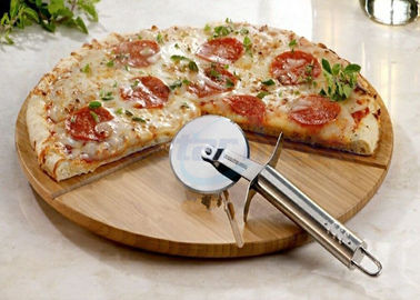 Personalizzi il dolce della taglierina della pizza di FDA e la ruota standard del formaggio della pizza con stampa di LOGO