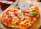 Taglierina di lucidatura d'insabbiamento della pizza dell'acciaio inossidabile con i riempitori 198 x 67 x 25mm della maniglia