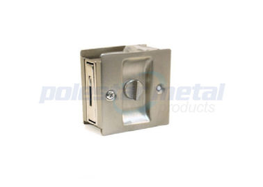 Tirata spazzolata hardware decorativo moderno del portello scorrevole del nichel della porta con la serratura 82mm